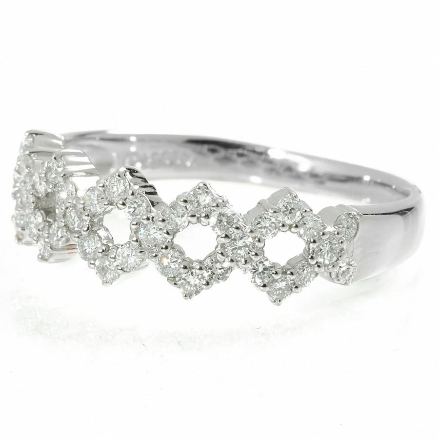 ダイヤモンド 0.5ct プラチナ Pt900 リング 15号 指輪 新品仕上済 中古