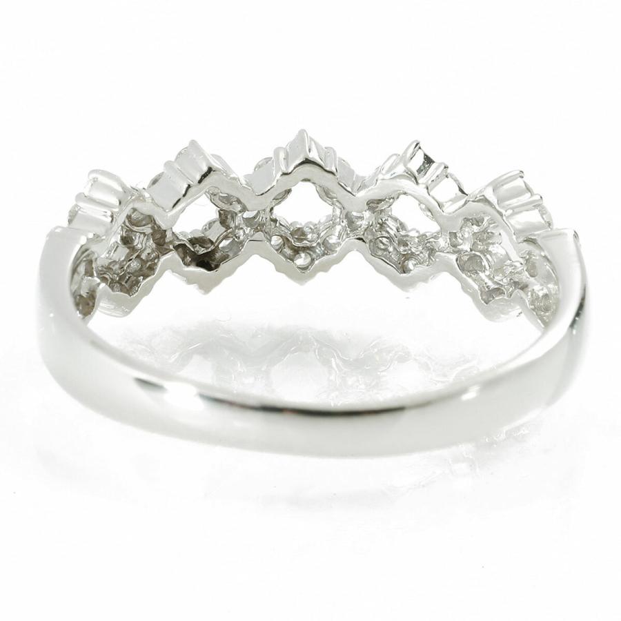 ダイヤモンド 0.5ct プラチナ Pt900 リング 15号 指輪 新品仕上済 中古