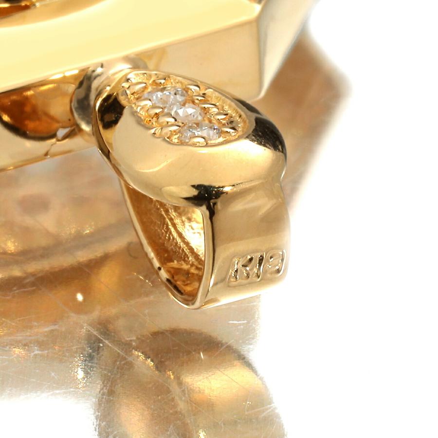 スイングタイプペンダントトップ ダイヤモンド 0.52ct K18 中古  