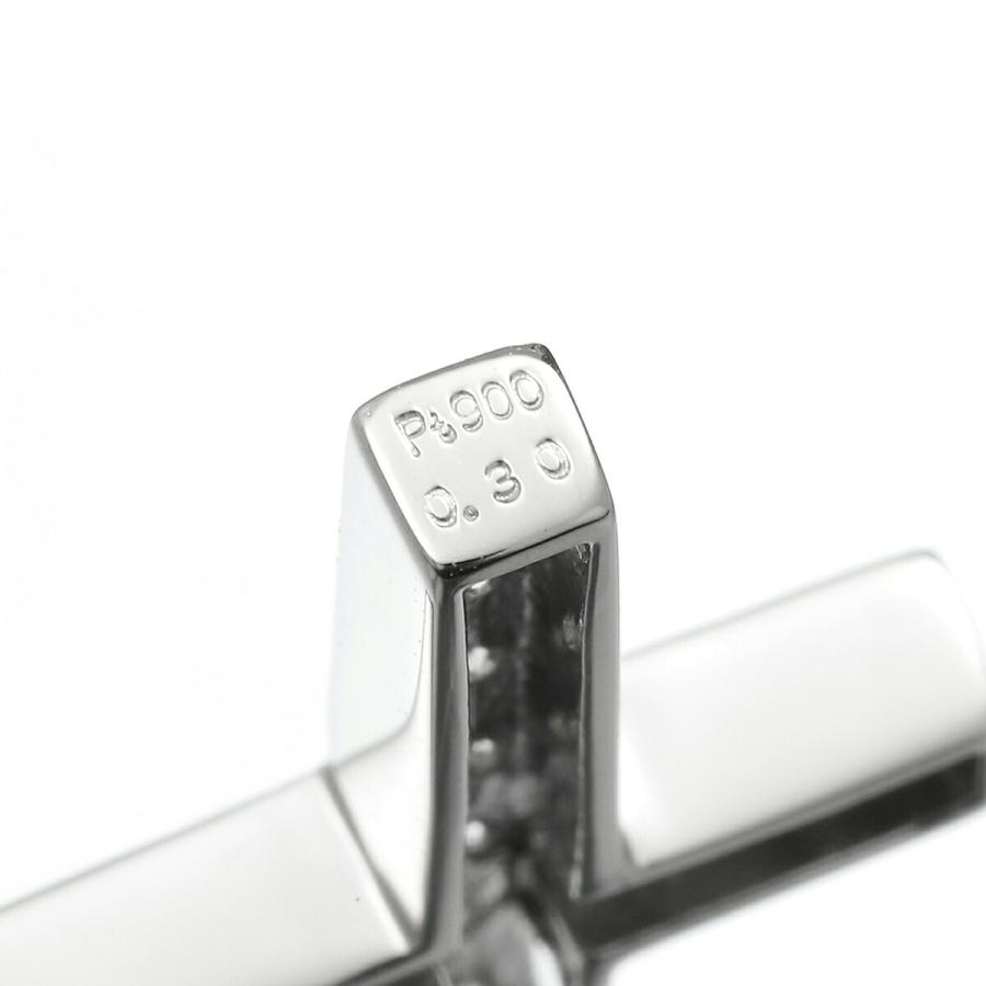 ダイヤモンド 0.3ct プラチナ Pt900 クロスモチーフペンダントトップ