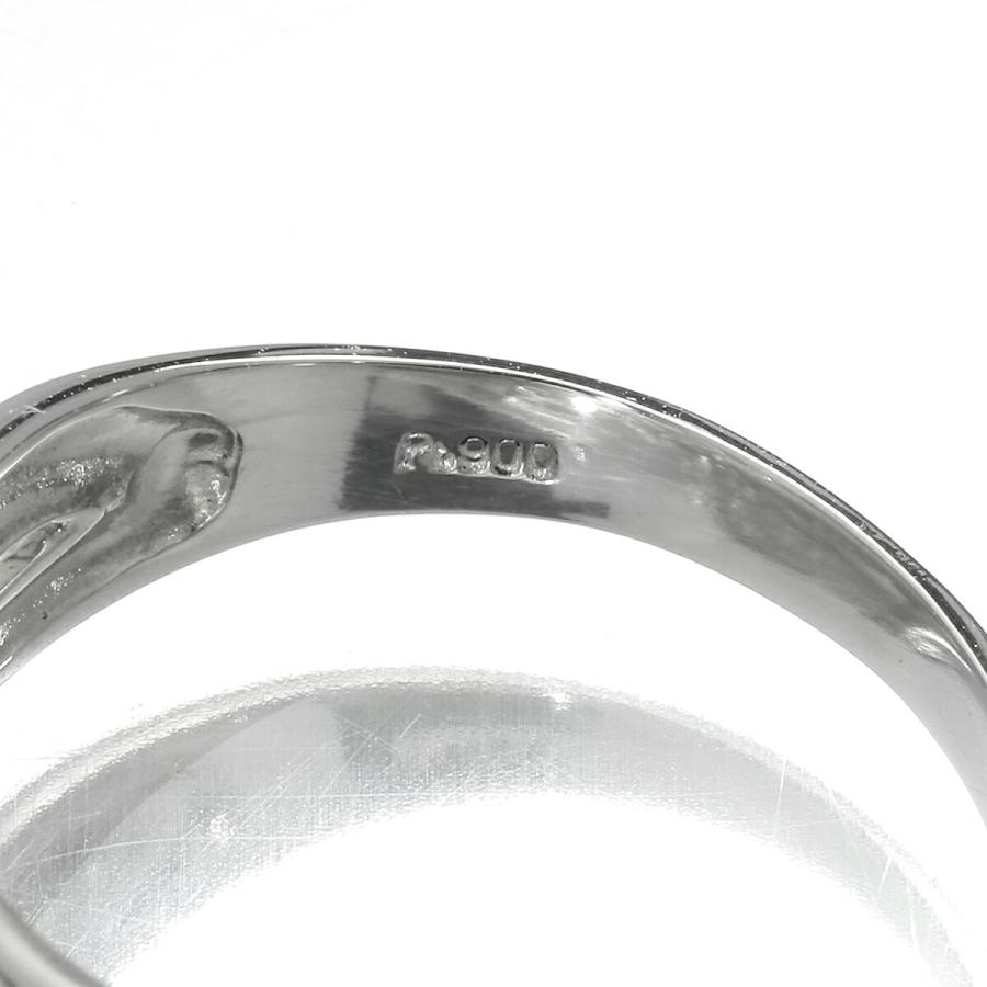 リング 指輪 ダイヤモンド Pt900 11号 中古 プレラブド 返品OK  