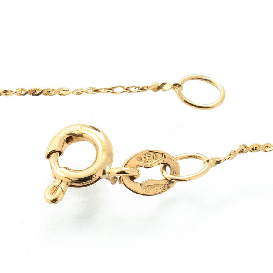 UNOAERRE ウノアエレ チェーンネックレス K18 中古 プレラブド 返品OK  