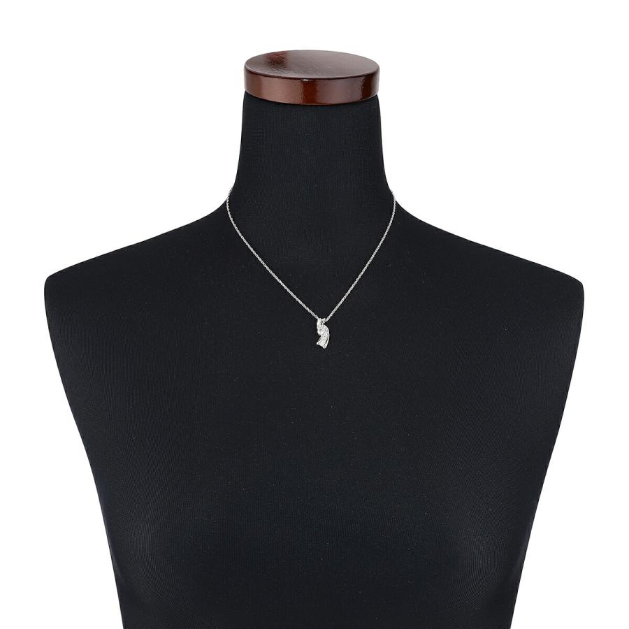 ダイヤモンド 0.53ct プラチナ Pt900 ペンダントネックレス 新品仕上済 
