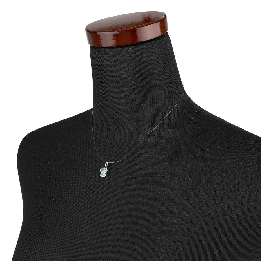 ジュエリーマキ ペンダントトップ ブルートパーズ 3×6.0mm イエロー