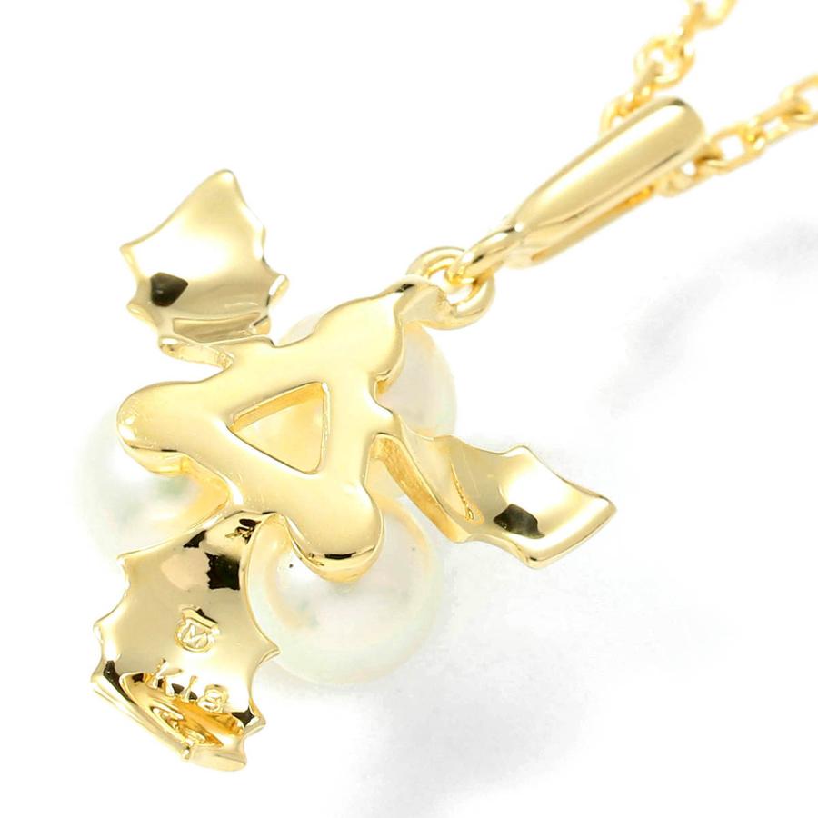 MIKIMOTO（ミキモト） パールペンダントネックレス 真珠 イエロー