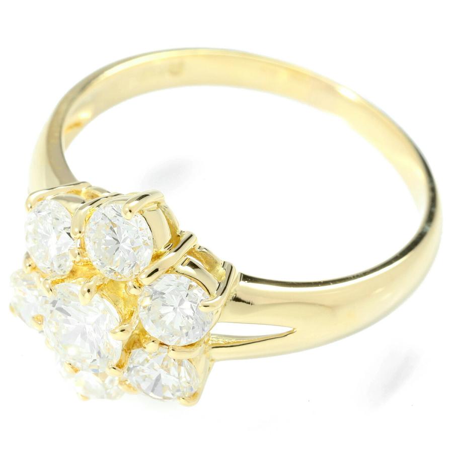 リング SIクラス 指輪 ダイヤモンド 1.5ct イエローゴールド K18YG 13号 中古 返品OK_1