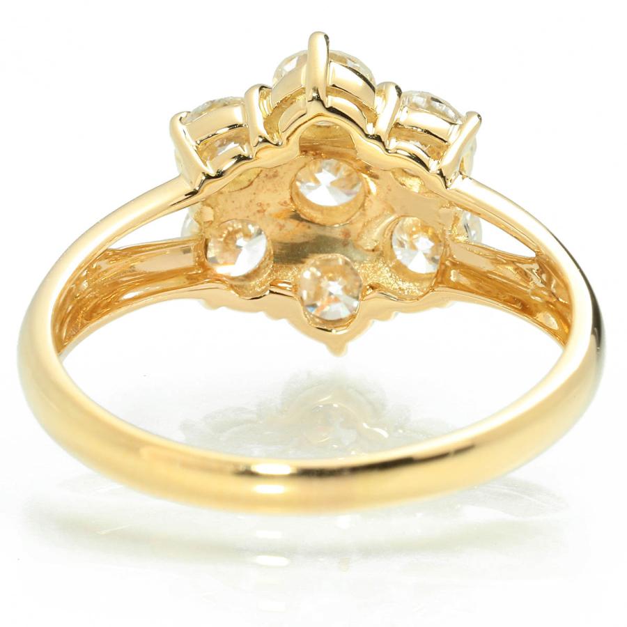 リング SIクラス 指輪 ダイヤモンド 1.5ct イエローゴールド K18YG 13号 中古 返品OK_2