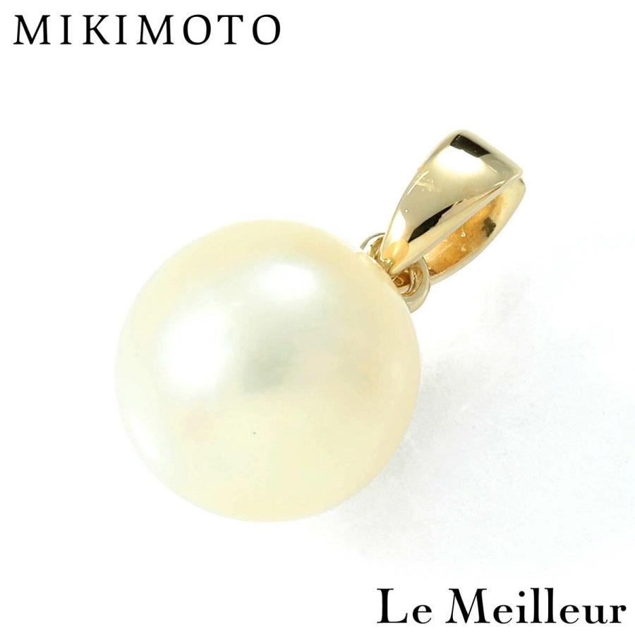 MIKIMOTO（ミキモト） パールペンダントトップ 真珠 イエローゴールド 