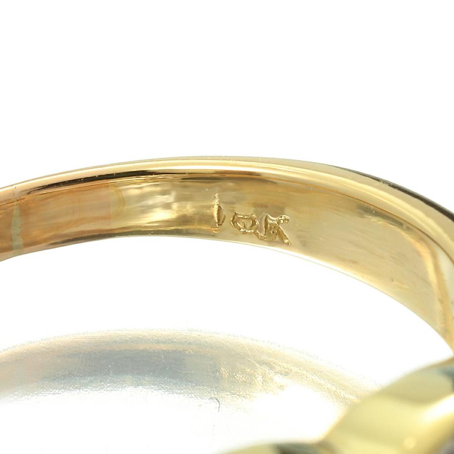 リング 指輪 ルビー 0.37ct ダイヤモンド 1.08ct 750 16号 中古 返品OK 