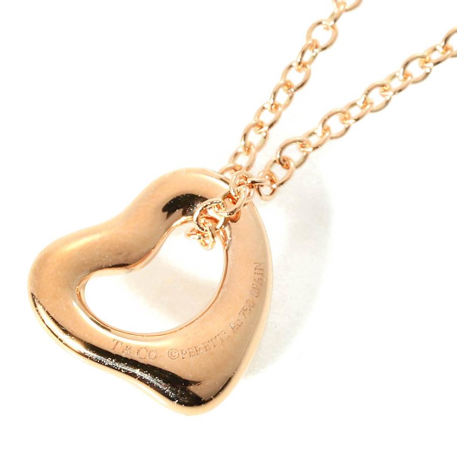 Tiffany & Co. ミルグレインハート型ネックレス レディース