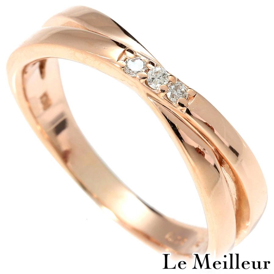 組曲 KUMIKYOKUピンクゴールド リング 指輪 組曲 リング 指輪 ダイヤモンド ピンクゴールド K10PG 12号 KUMIKYOKU