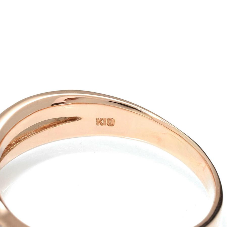 組曲 リング 指輪 ダイヤモンド ピンクゴールド K10PG 12号 KUMIKYOKU