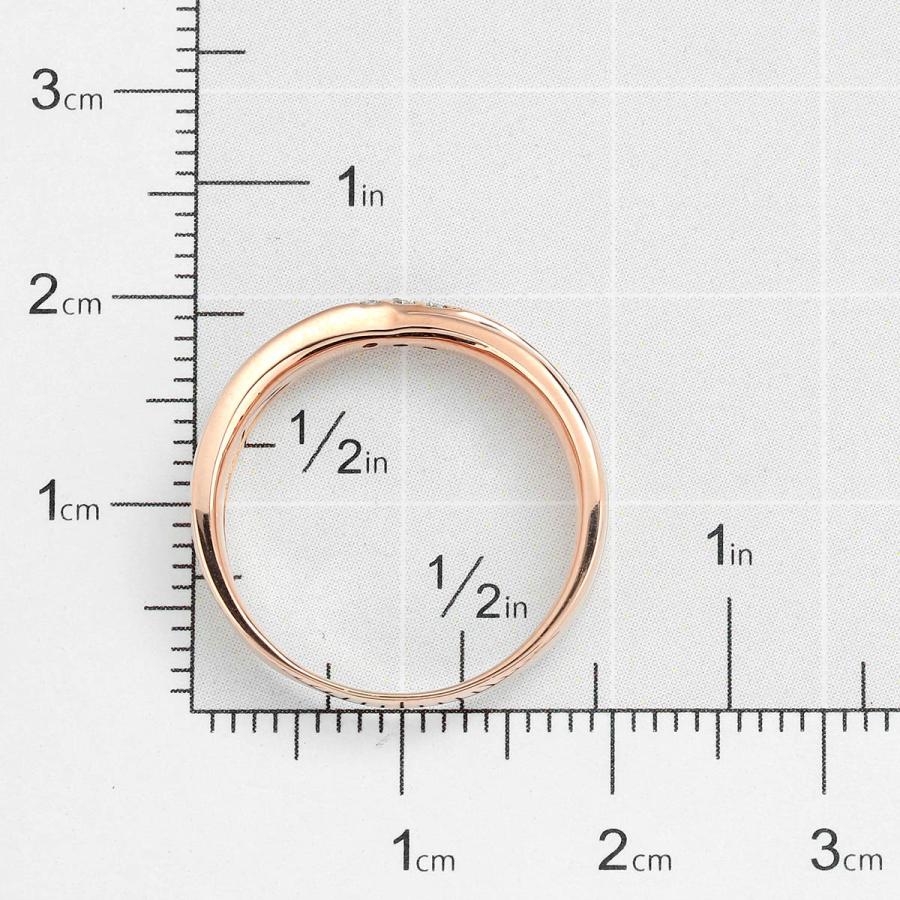 組曲 リング 指輪 ダイヤモンド ピンクゴールド K10PG 12号 KUMIKYOKU