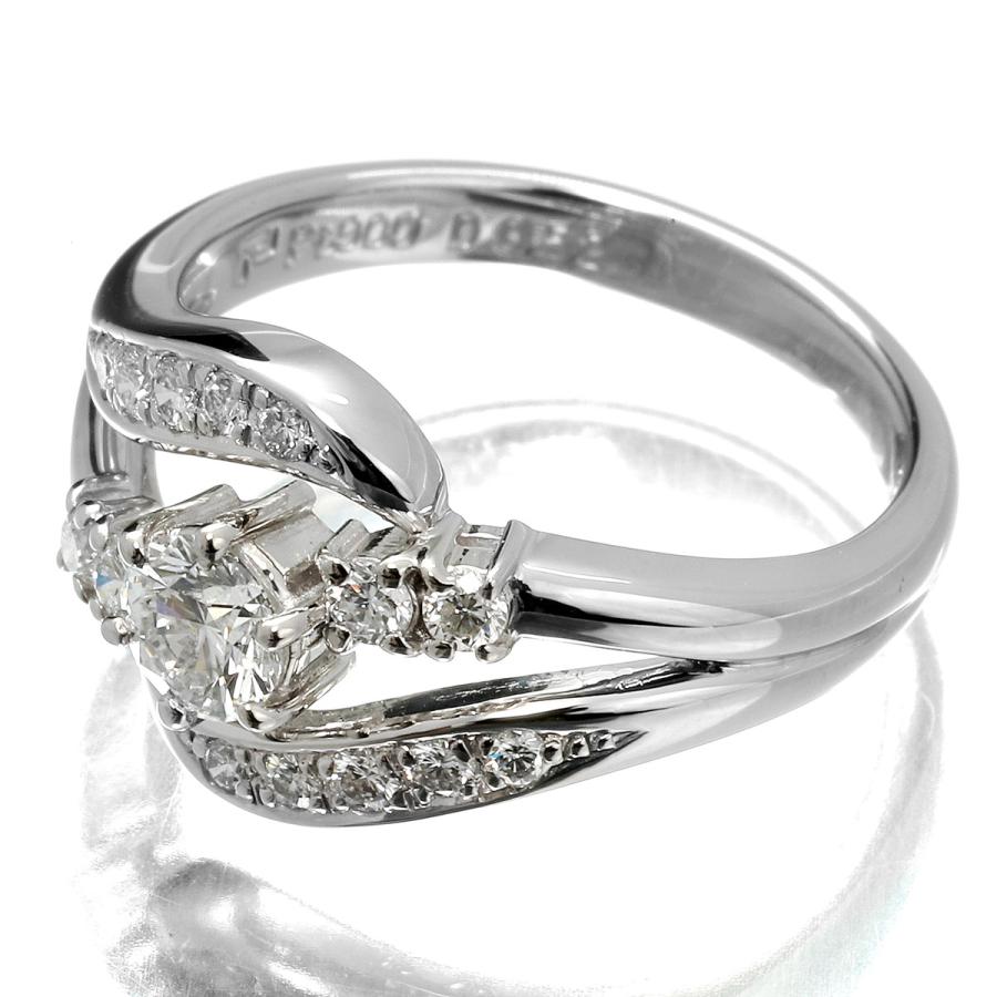 POLA（ポーラ） パヴェ リング 指輪 ダイヤモンド 0.52ct プラチナ