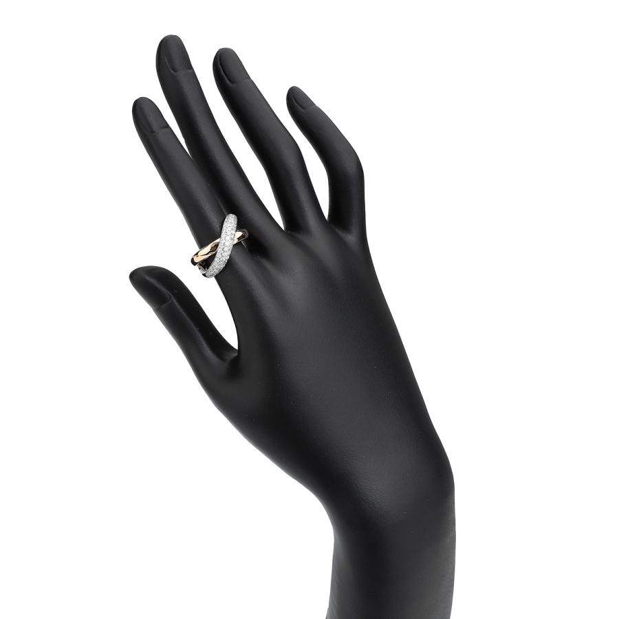 リング 指輪 ダイヤモンド 0.57ct K18 11号 中古 プレラブド 返品OK  