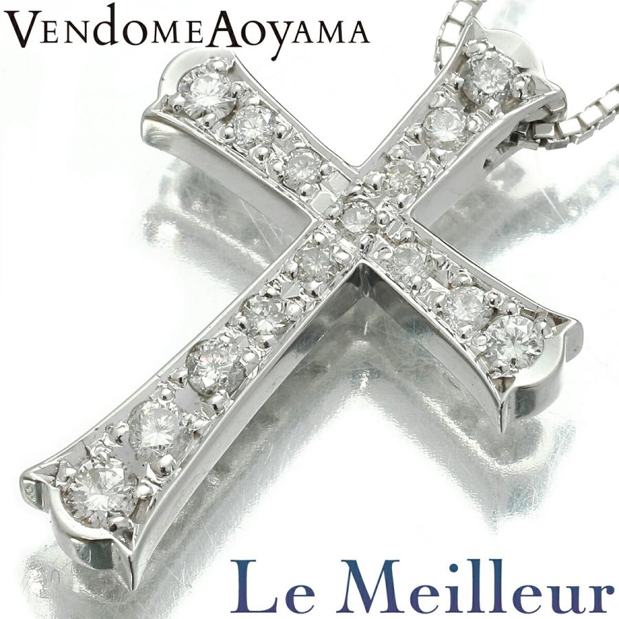 VENDOME AOYAMA（ヴァンドーム青山） クロスペンダントネックレス 