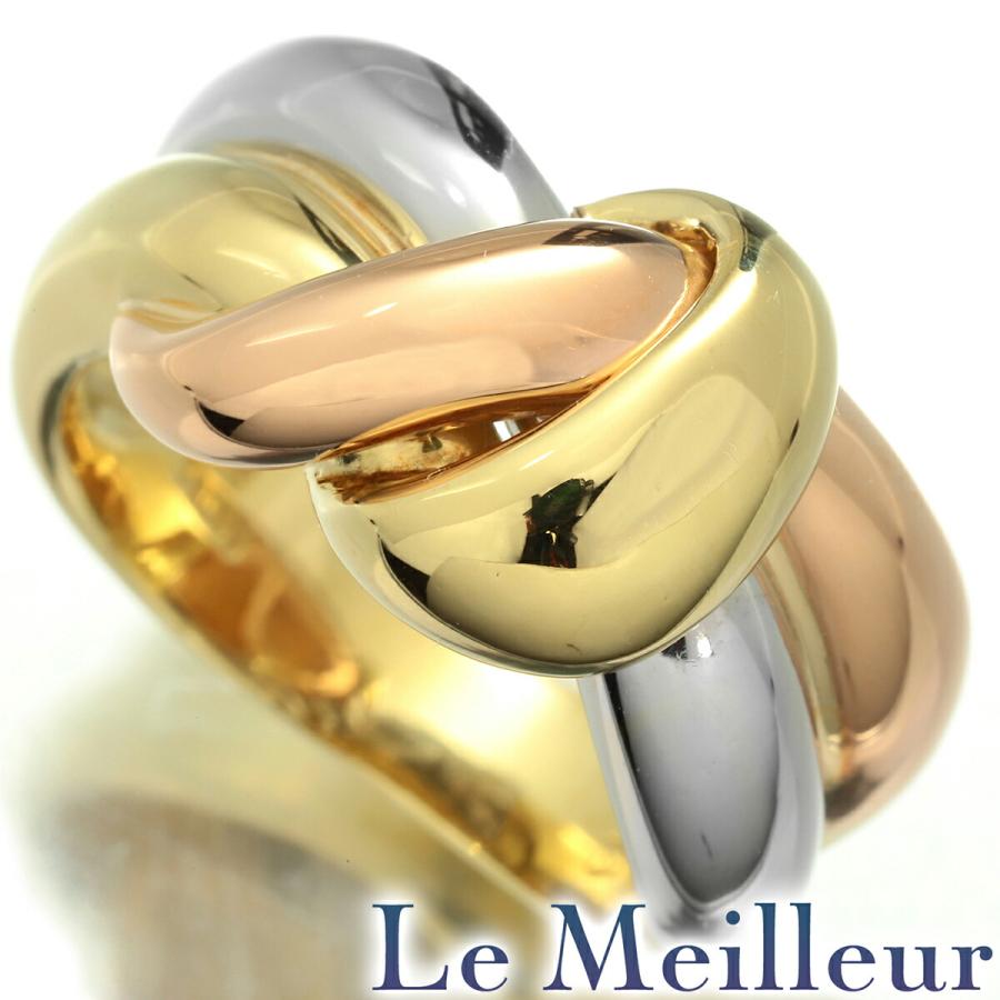 コンビネーションリング 指輪 Pt900 11号 中古 プレラブド 返品OK : Le  