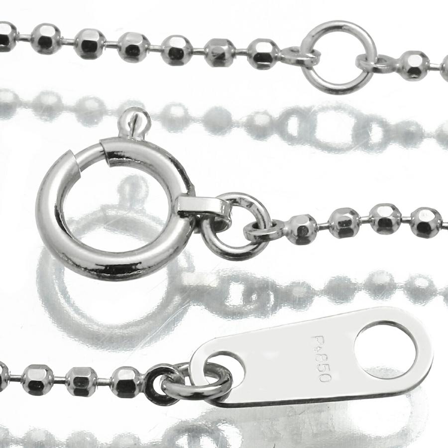 クロスモチーフペンダントネックレス 10P ダイヤモンド 1.0ct Pt850  