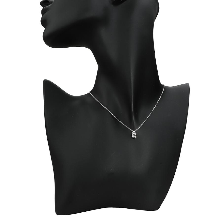 ラ・ソマ LA SOMA ペンダントネックレス ダイヤモンド 0.41ct プラチナ