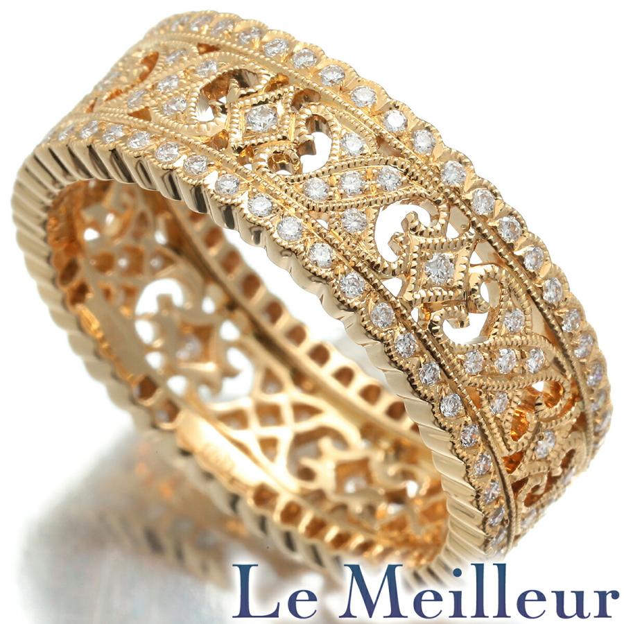 カール・ブラックバーン リング 指輪 ダイヤモンド 0.45ct K18 14号  