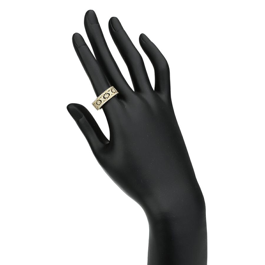 カールブラックバーン ダイヤ リング 0.55ct 15号 750WG 透かし 新品  