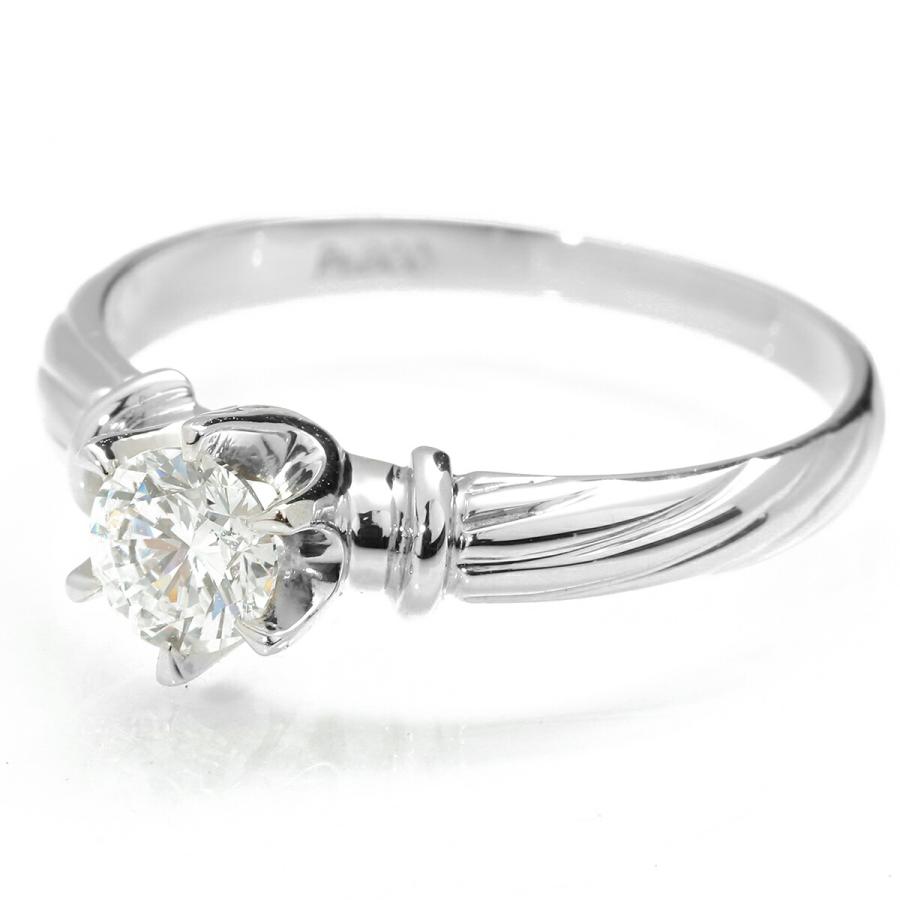 リング GOOD VS2クラス Dカラー 指輪 ダイヤモンド 0.382ct プラチナ 