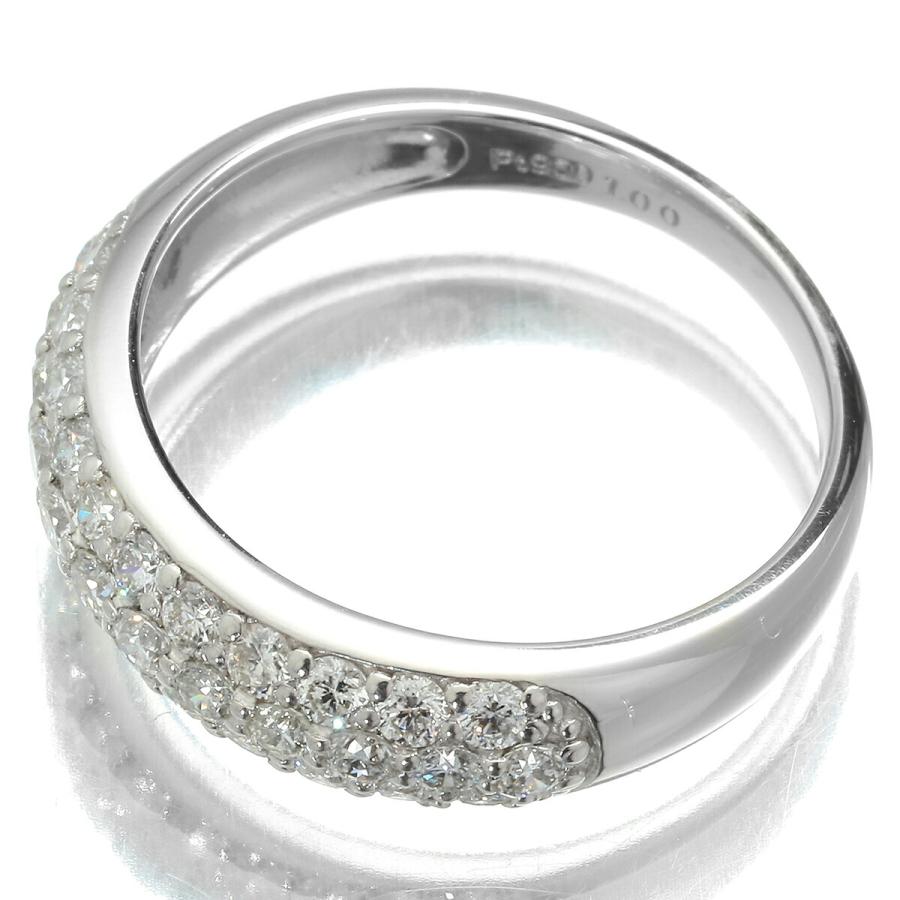 ダイヤモンド 1.0ct プラチナ Pt900 リング 14号 指輪 新品仕上済 中古