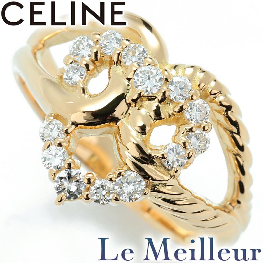 CELINE（セリーヌ） リング ダイヤモンド 0.27ct イエローゴールド 