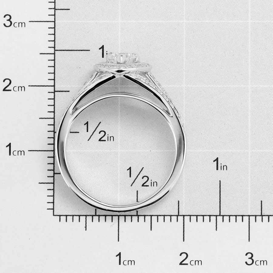 モーブッサン ドリーム＆ラブ リング ダイヤ 0.26ct 0.30ct ホワイトゴールド K18WG 11号 指輪  新品仕上済 中古 返品OK RE-PRICE | MAUBOUSSIN | 07