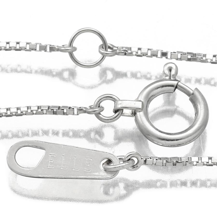 ELLE エル スリーストーン 2way ペンダントネックレス ダイヤモンド  