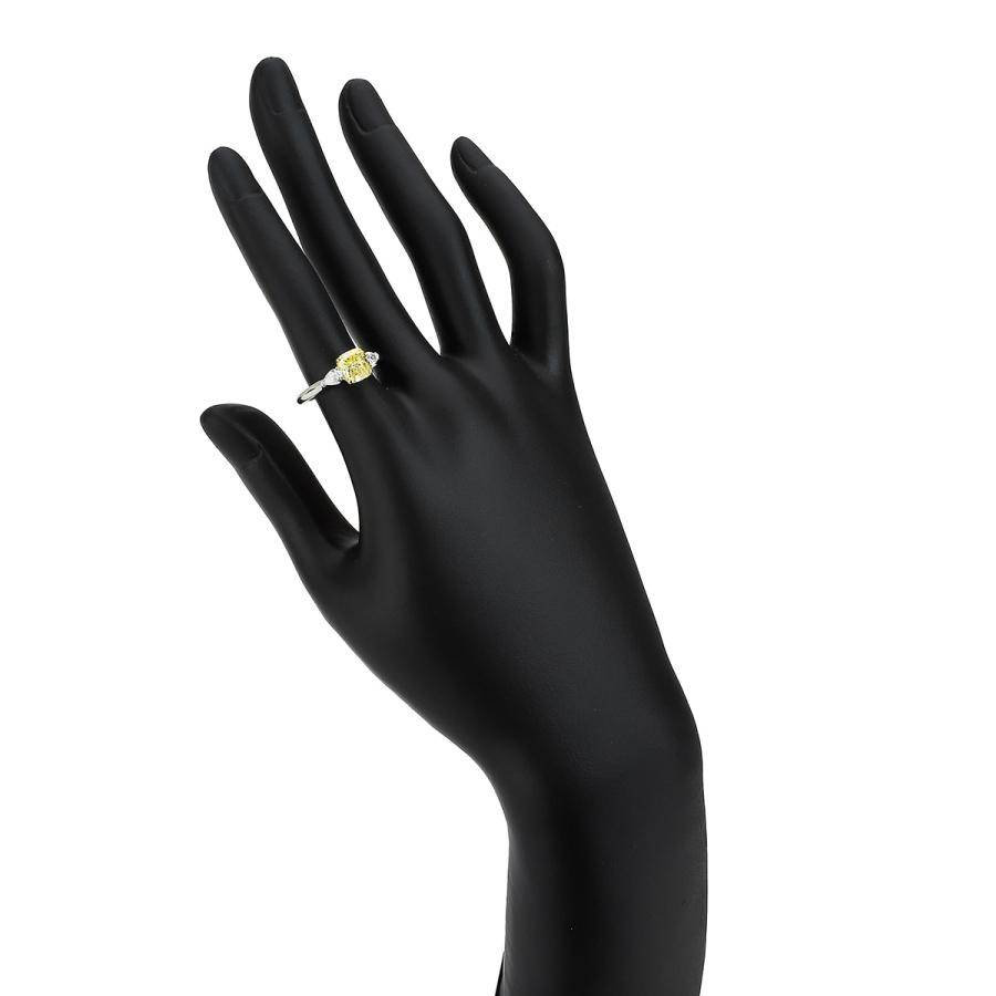 グラフ プロミス リング 指輪 イエローダイヤモンド 1.41ct