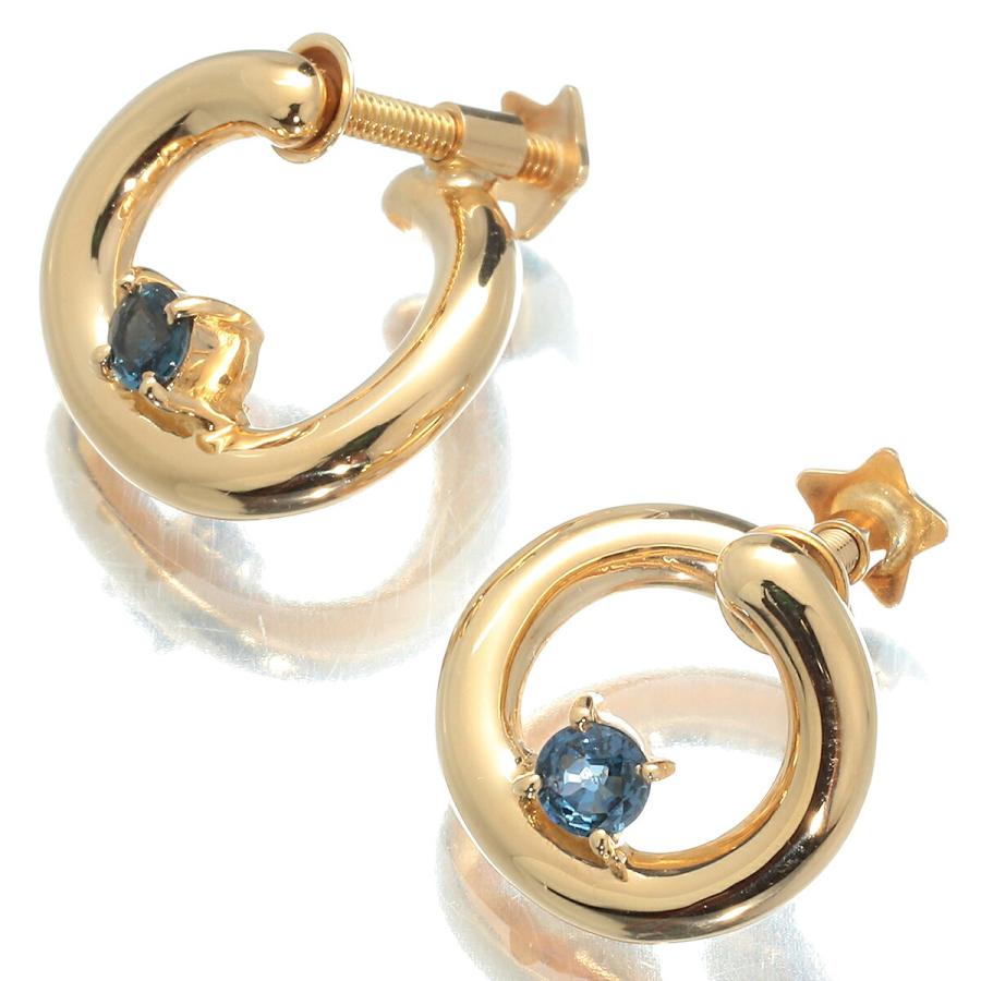 スタージュエリー イヤリング サファイア K18 STAR JEWELRY  中古 プレラブド 返品OK | STAR JEWELRY | 01
