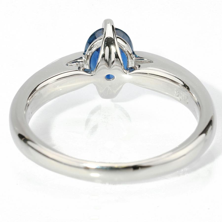 ギンザタナカ リング 指輪 ブルーサファイア 1ct ダイヤモンド
