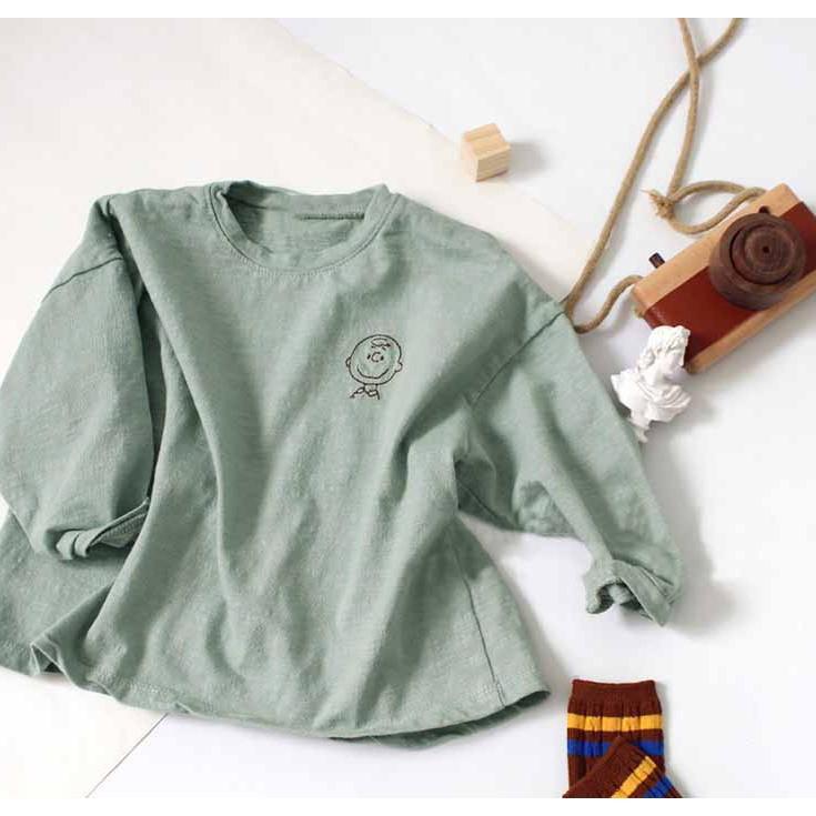 カジュアル ロンt Snoopy チャーリー ブラウン ロング Tシャツ 韓国子供服 90cm 130cm Lemie Official 通販 Yahoo ショッピング