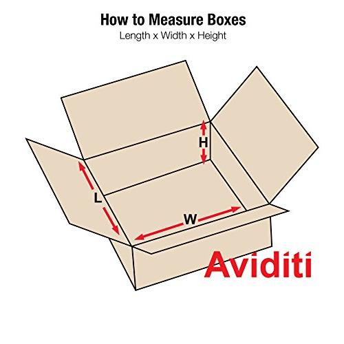 AVIDITI　段ボール箱　20　x　長さ20インチ　6インチ　フラット　x　幅12インチ　x　12　高さ6インチ　25個パック　x　配送、梱包、移