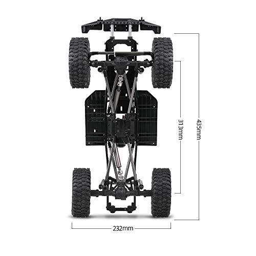 GoolRC 1/10 スケールクローラー　シャーシ　WB313mm Amazon | GoolRC ホイールベース シャーシ フレーム 313mm 1/10