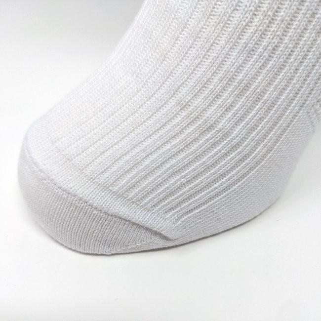 1足】26〜28cmメンズ 男性 白靴下 抗菌防臭加工の サポーター