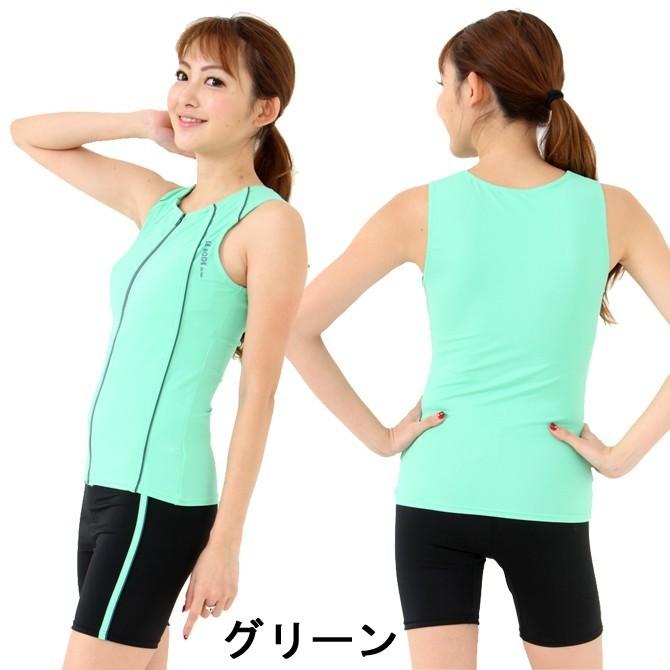 フィットネス水着 レディース 競泳水着 キャップ セット セパレート 大きいサイズ 体型カバー めくれ防止 SMB108 | LE MODE de toi | 21