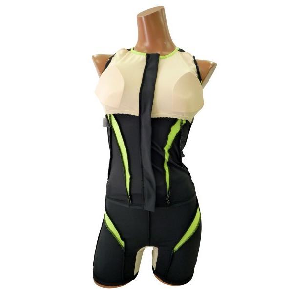 水着レディース フィットネス 競泳水着 スイムウェア キャップ付 日本製 113 | LE MODE de toi | 09