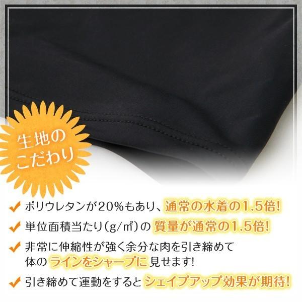 フィットネス水着 レディース 競泳水着 キャップ付 体型カバー 水着レディース フィットネス セパレート水着 123 | LE MODE de toi | 05