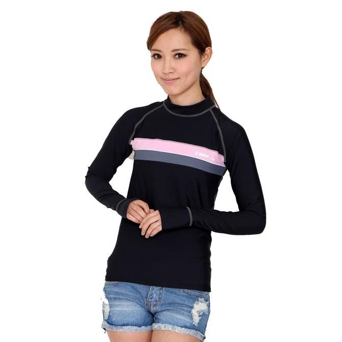 ラッシュガード 水着レディース フィットネス 日本製  長袖 UVカット 水着 ラッシュガード UV対策 紫外線対策 日焼け防止 9M 11L  603  ルモード | LE MODE de toi | 06