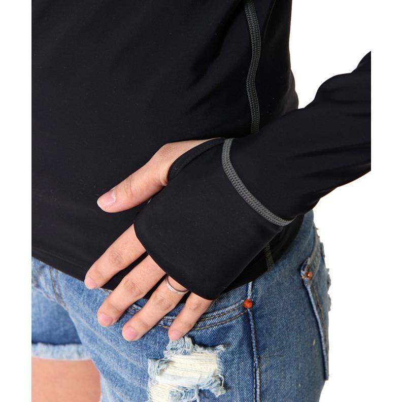 ラッシュガード 水着レディース フィットネス 日本製  長袖 UVカット 水着 ラッシュガード UV対策 紫外線対策 日焼け防止 9M 11L  603  ルモード | LE MODE de toi | 09