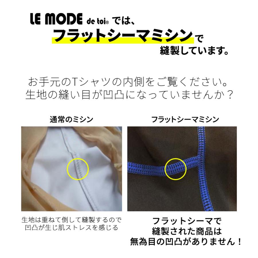 ラッシュガード 水着メンズ フィットネス 日本製 半袖 UVカット メンズ 男子 紫外線対策 日焼け防止 L O  910  ルモード CP | LE MODE de toi | 03