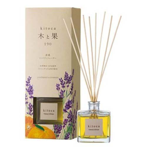ディフューザー 木と果190ml ラベンダー＆オレンジ : インテリア雑貨