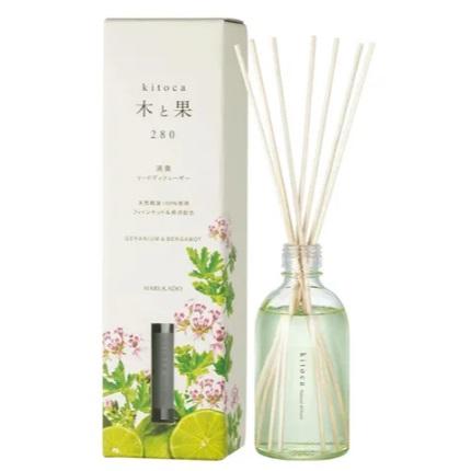 木と果280 リードディフューザー ゼラニウム＆ベルガモット | 