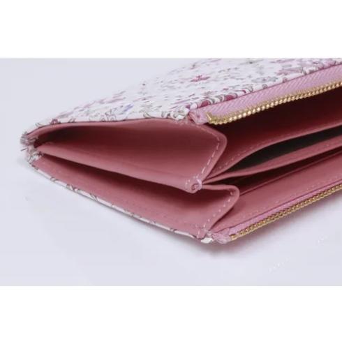 浅草文庫 シルクロードL字ファスナー長財布 ピンク : インテリア