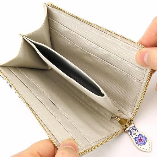 浅草文庫 花菱柄 ミニ財布 : インテリア雑貨LeModeヤフーSHOP - 通販