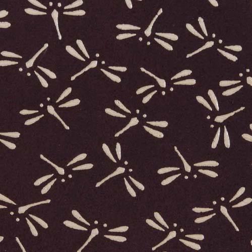 印傳屋 印伝 2218 札入 紫地／白漆 とんぼ : インテリア雑貨LeMode  