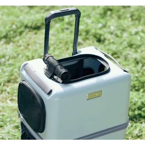 PETico ペットキャリー Mサイズ ブルー : インテリア雑貨LeModeヤフー