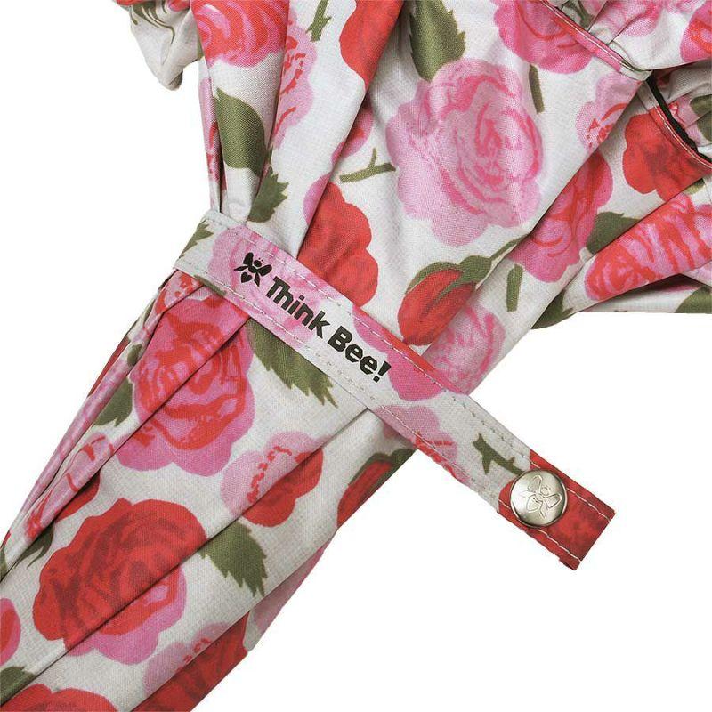 Think Bee！シンクビー カサノヴァ 晴雨兼用長傘 パゴダ （フリル付）（アンティークローズ） | Think Bee! | 03